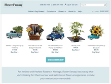Tablet Screenshot of flowerfantasyjoanne.com
